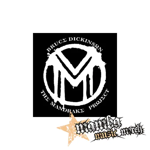 BRUCE DICKINSON - The Mandrake Project NA ČIERNE - Podložka pod pohár
