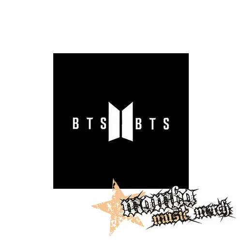 BTS - BANGTAN BOYS - Logo - Podložka pod pohár