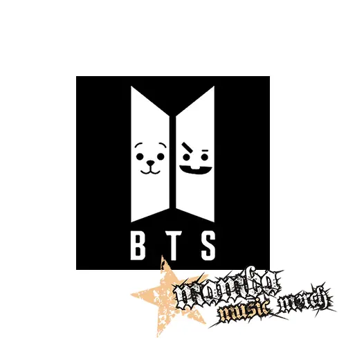 BTS - Emoji BT21 Logo - Podložka pod pohár