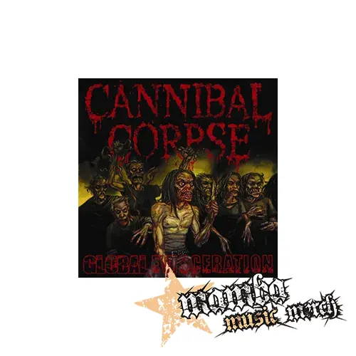 CANNIBAL CORPSE - Global Evisceration - Podložka pod pohár