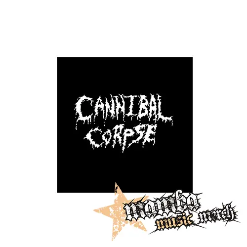 CANNIBAL CORPSE - Old School Logo White - Podložka pod pohár
