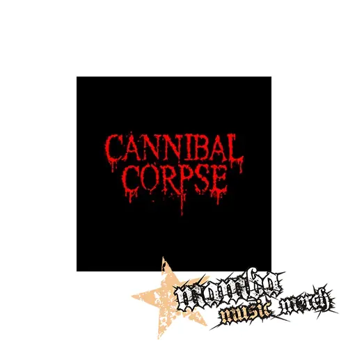CANNIBAL CORPSE - Red Logo - Podložka pod pohár