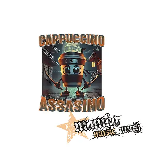 CAPPUCCINO ASSASSINO - Motive 3 NA BIELE - Podložka pod pohár