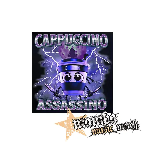 CAPPUCCINO ASSASSINO - Poster Motive 5 NA CIERNE - Podložka pod pohár