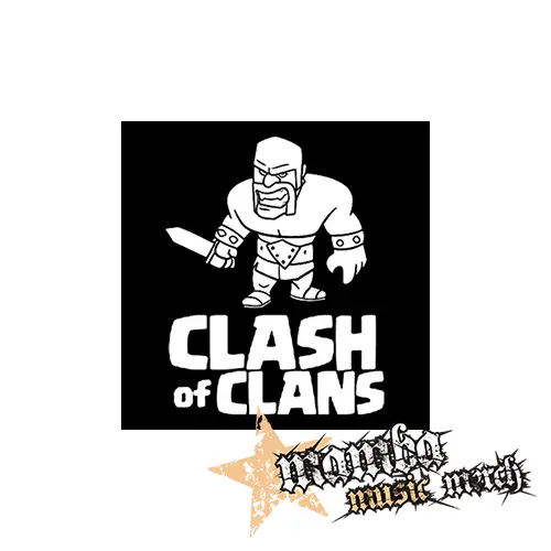 CLASH OF CLANS - Barbarian Logo - Podložka pod pohár