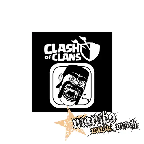 CLASH OF CLANS - Hungry Barbarian - Podložka pod pohár