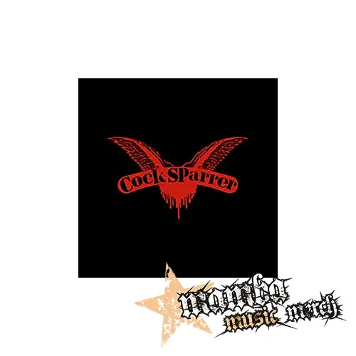 COCK SPARRER - Red Logo - Podložka pod pohár