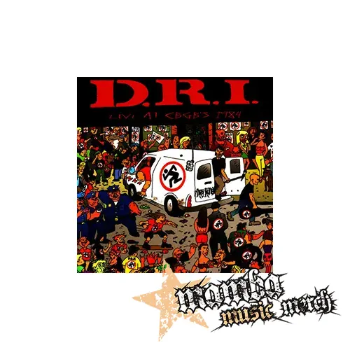 D.R.I. - Live at CBGB'S 1984 - Podložka pod pohár