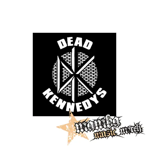 DEAD KENNEDYS - White Logo - Podložka pod pohár