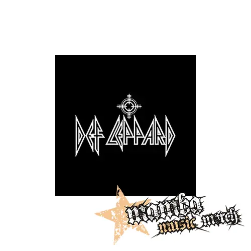 DEF LEPPARD - Logo 3 - Podložka pod pohár