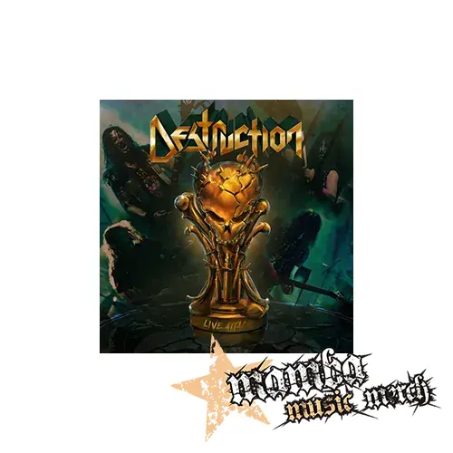 DESTRUCTION - Live Attack - Podložka pod pohár