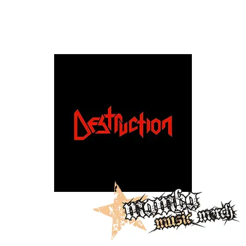 DESTRUCTION - Red Logo - Podložka pod pohár
