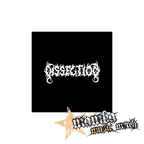 DISSECTION - Logo - Podložka pod pohár