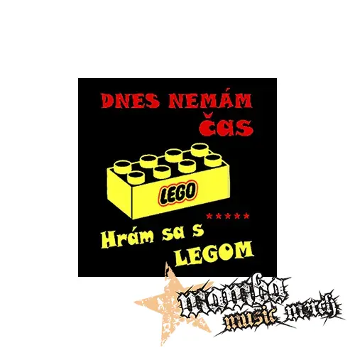 DNES NEMAM CAS HRAM SA S LEGOM - Podložka pod pohár