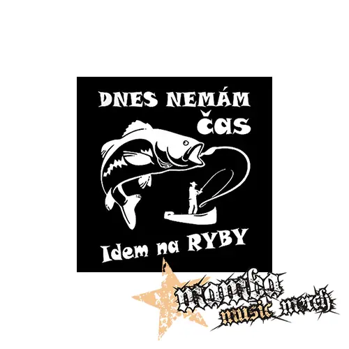 DNES NEMÁM ČAS IDEM NA RYBY - Podložka pod pohár