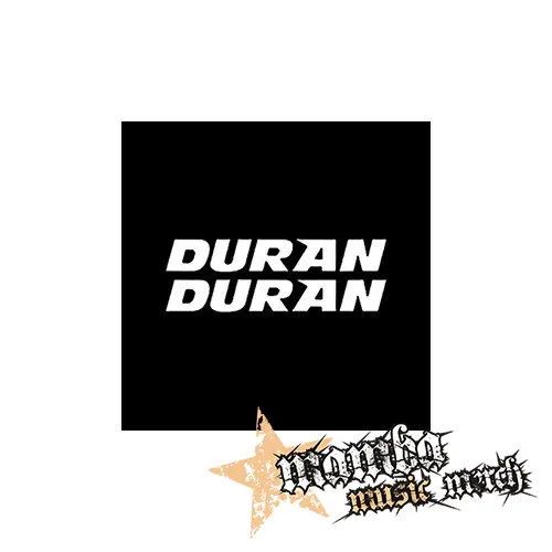 DURAN DURAN - White Logo - Podložka pod pohár