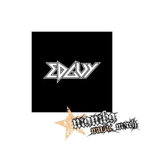 EDGUY - Logo na ČIERNE - Podložka pod pohár