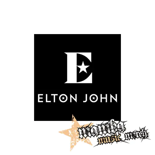 ELTON JOHN - Logo Star - Podložka pod pohár