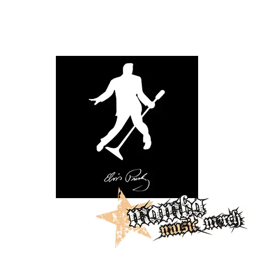ELVIS PRESLEY - Silhouette Signature - Podložka pod pohár