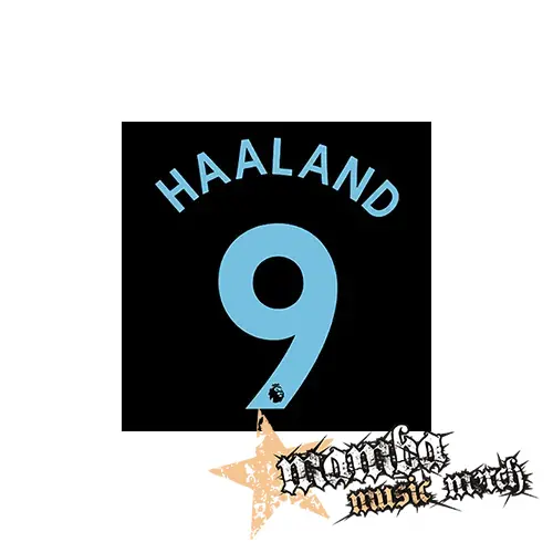 ERLING HAALAND - 9 BLUE - Podložka pod pohár