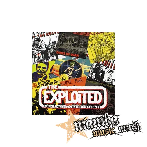 EXPLOITED - Singles & Rarities 1980-1983 - Podložka pod pohár