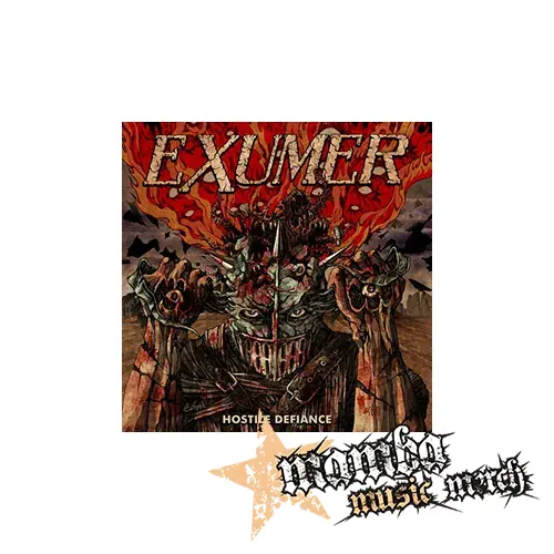 EXUMER - Hostile Defiance - Podložka pod pohár