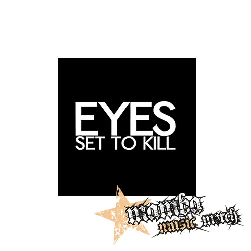 EYES SET TO KILL - Logo - Podložka pod pohár