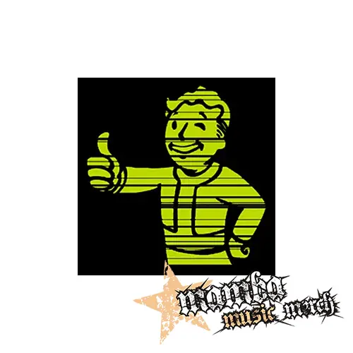 FALLOUT - Vault Boy Green Vintage - Podložka pod pohár