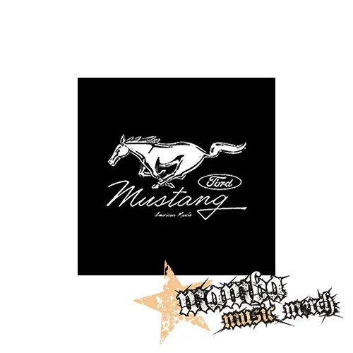 FORD MUSTANG - Horse Logo American Muscle - Podložka pod pohár