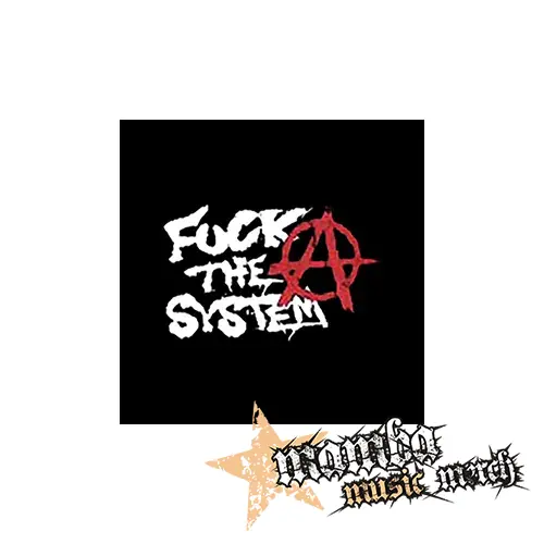 FUCK THE SYSTEM - Podložka pod pohár