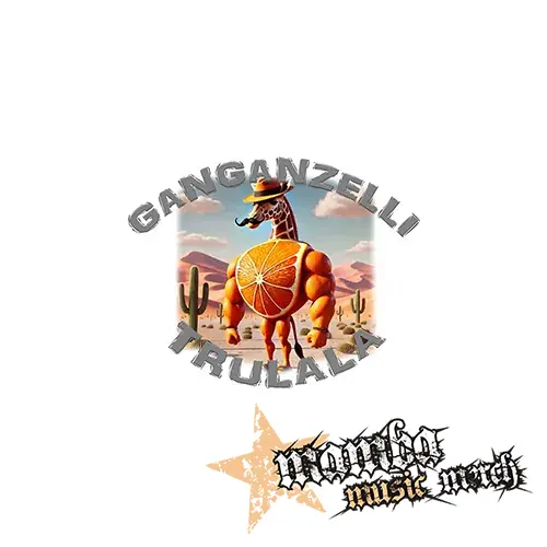 GANGANZELLI TRULALA na BIELE - Podložka pod pohár