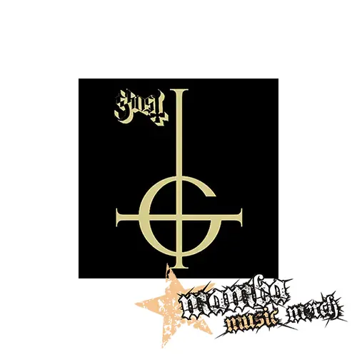 GHOST - Gold Logo - Podložka pod pohár
