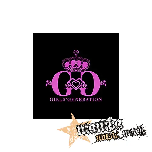 GIRLS´ GENERATION - Pink Logo - Podložka pod pohár