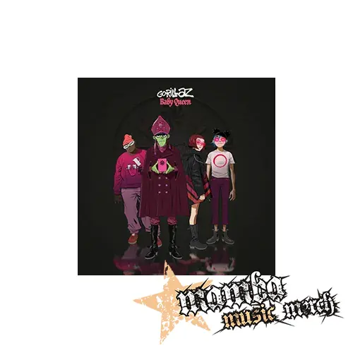 GORILLAZ - Baby Queenň - Podložka pod pohár