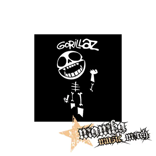 GORILLAZ - Logo plus BONESY - Podložka pod pohár