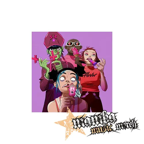 GORILLAZ - New Gold - Podložka pod pohár