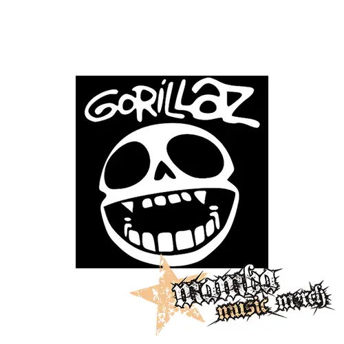 GORILLAZ - Noodle Skull Face - Podložka pod pohár