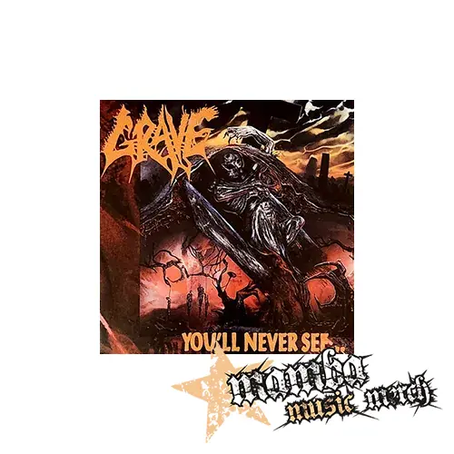 GRAVE - you'll never see - Podložka pod pohár