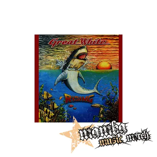 GREAT WHITE - Rising - Podložka pod pohár