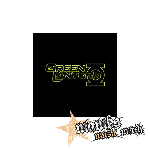 GREEN LANTERN - Logo Neon - Podložka pod pohár