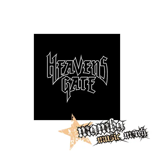 HEAVENS GATE - Logo Speed Metal Cult Band - Podložka pod pohár