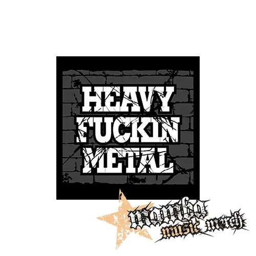 HEAVY FUCKING METAL - Podložka pod pohár