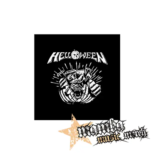 HELLOWEEN - 80' Logo - Metal Pumpkin Head - Podložka pod pohár