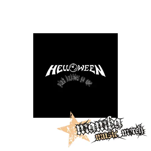HELLOWEEN - Pink Bubbles Go Ape Logo - Podložka pod pohár
