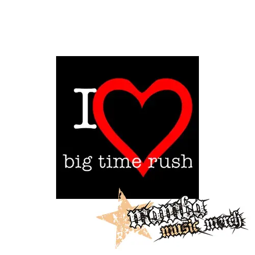 I LOVE BIG TIME RUSH - Podložka pod pohár
