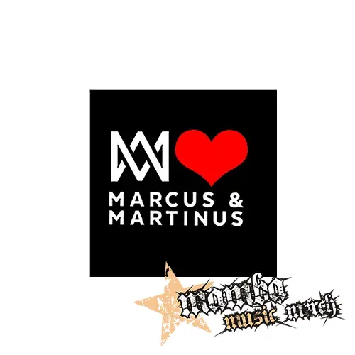 I LOVE MARCUS & MARTINUS - Motive 1 - Podložka pod pohár