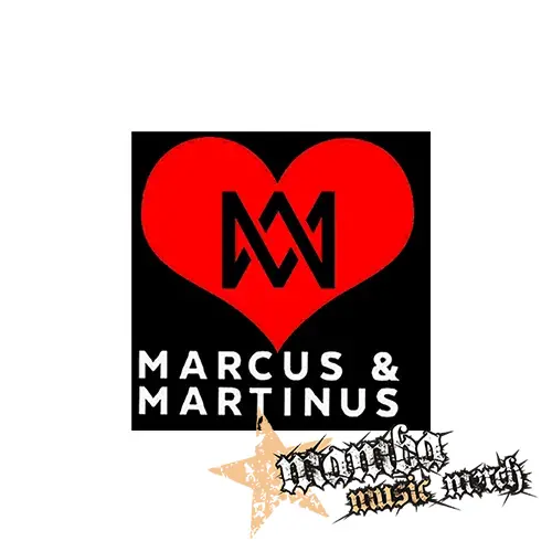 I LOVE MARCUS & MARTINUS - Motive 2 - Podložka pod pohár
