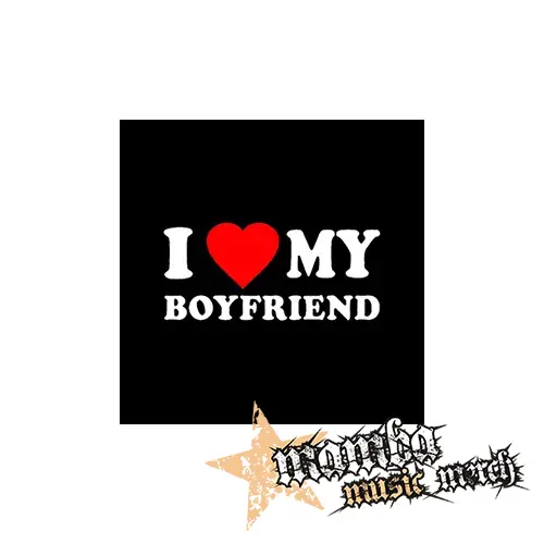 I LOVE MY BOYFRIEND - Podložka pod pohár