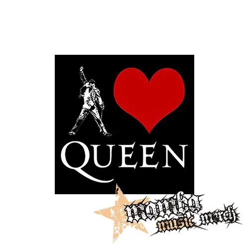 I LOVE QUEEN - Podložka pod pohár