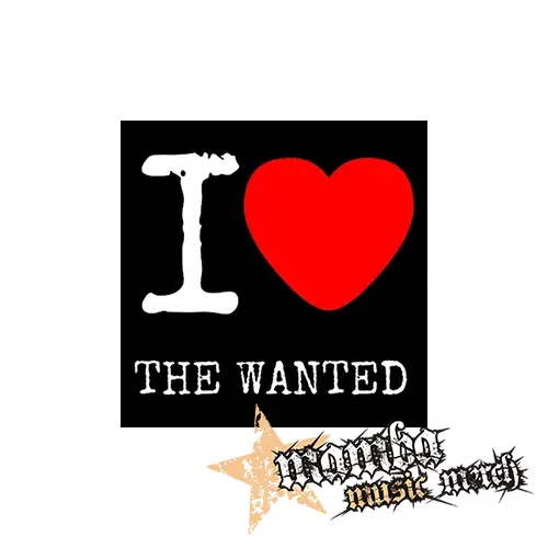 I LOVE THE WANTED - Podložka pod pohár